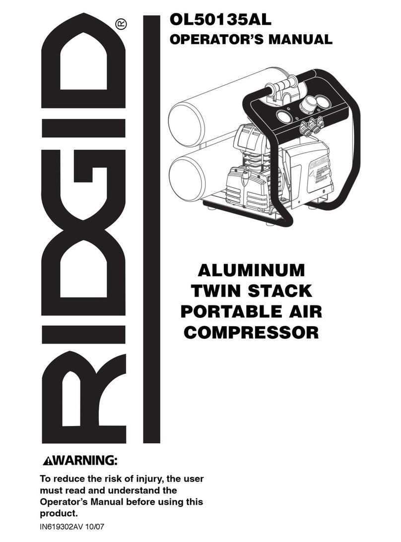 RIDGID OL50135AL Operator's manual RIDGID OL50135AL Operator's manual
