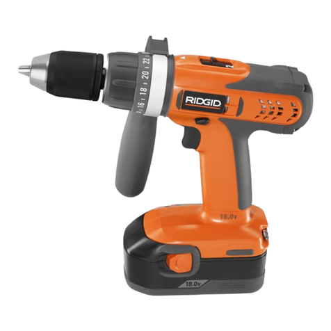 RIDGID R84015 User manual