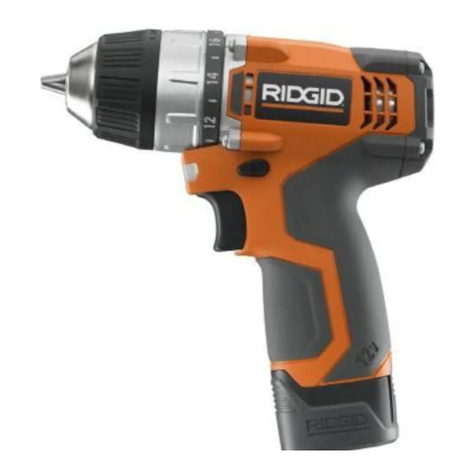 RIDGID R82007 Operator's manual