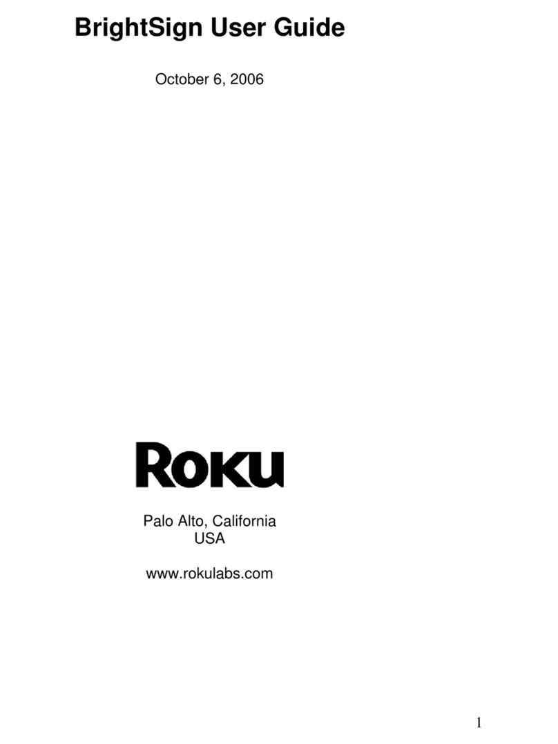 Roku BrightSign user guide