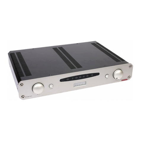 Roksan Audio M series --1 user manual