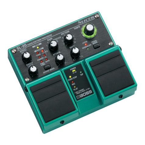 BOSSCO Slicer SL-20 User manual