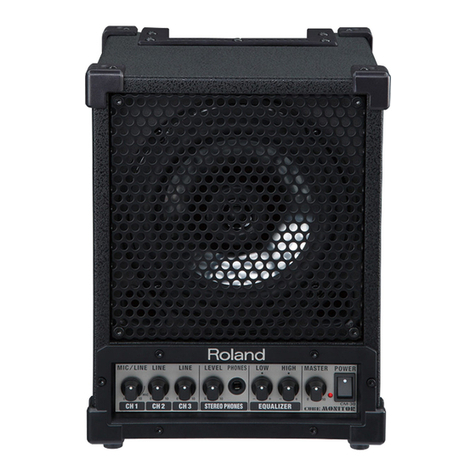 Roland CM-30 User manual