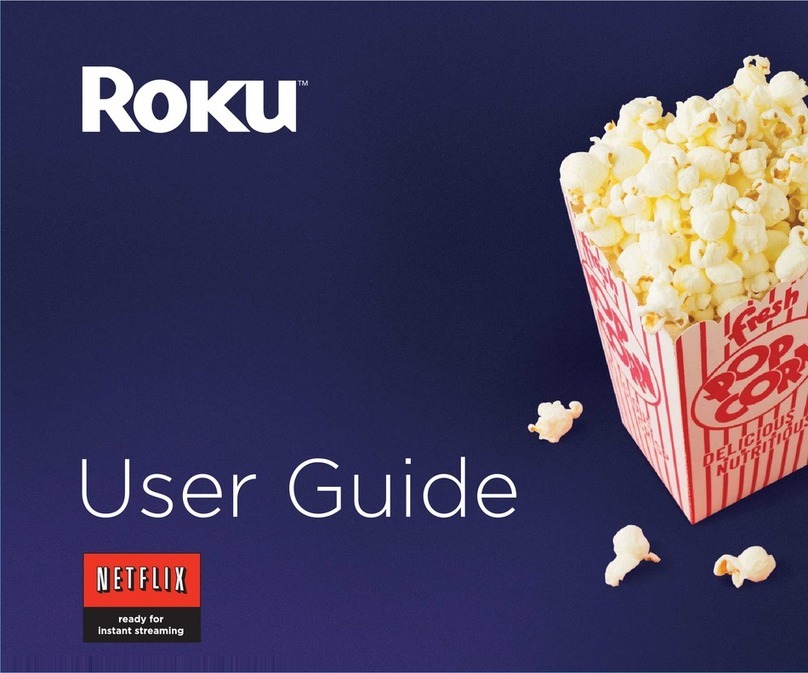 Roku digital video player User manual