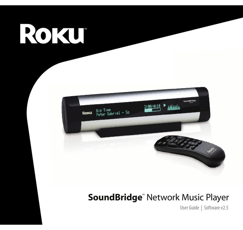 Roku Music Player User manual