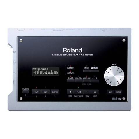 Roland 5100011346 -01 User manual