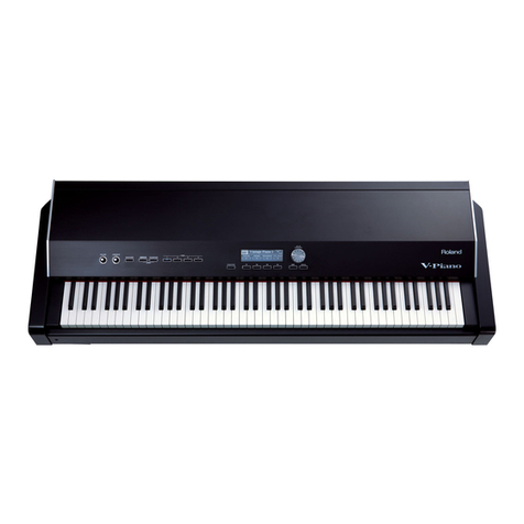 Roland V-Piano User manual