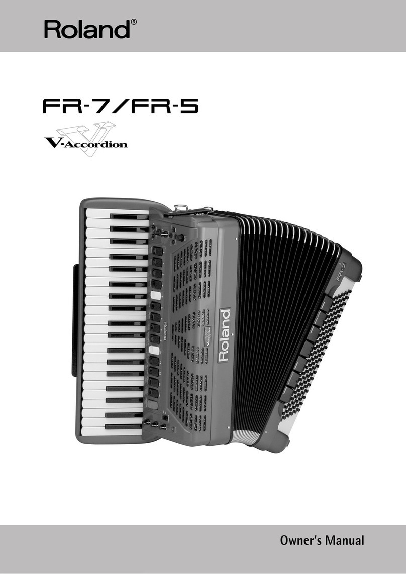 Roland FR-7/FR-5 User manual