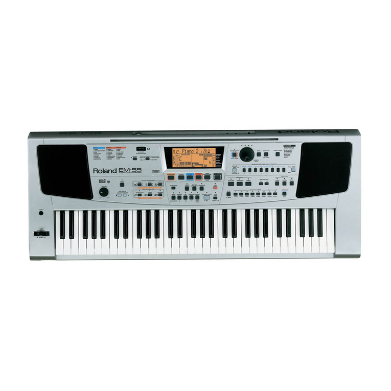Roland EM-55 User manual