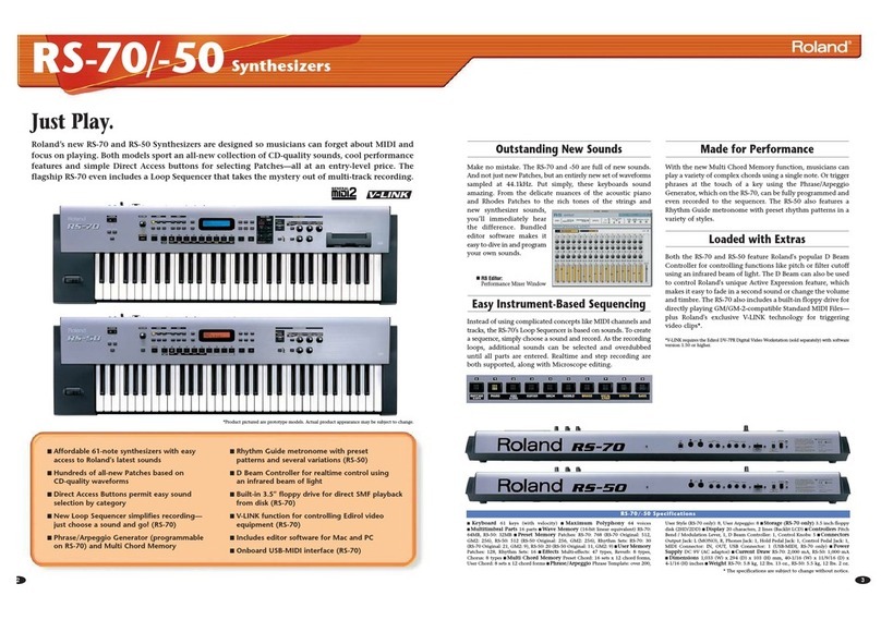 Roland -50 Manual