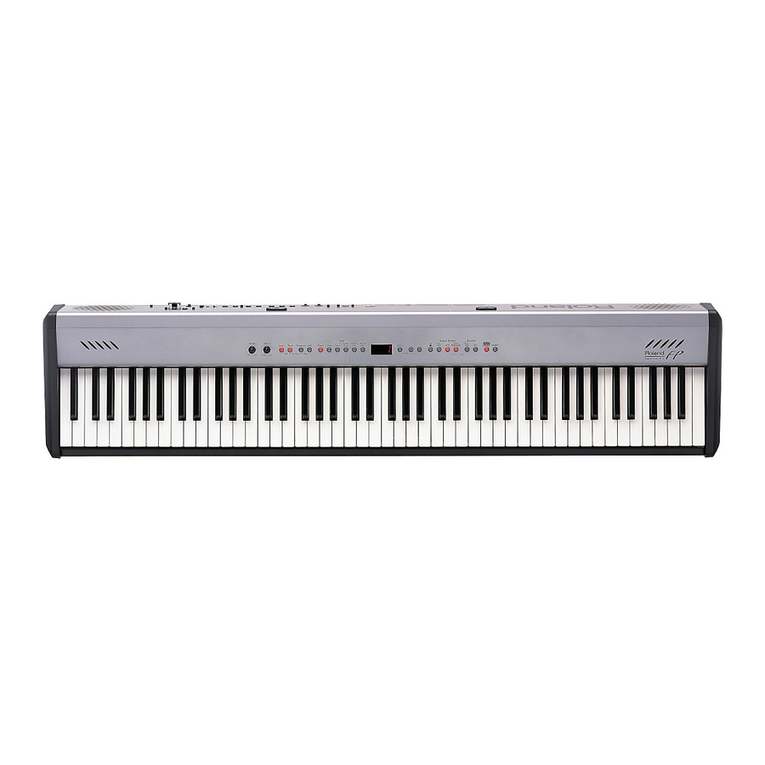 Roland FP-2 User manual