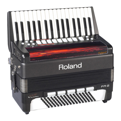 Roland FR-2 V-Accordion User manual