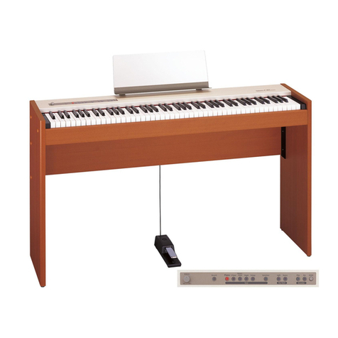 Roland F-50 User manual