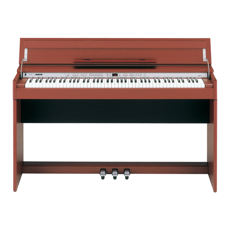 Roland DP-990 User manual