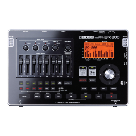 Roland BR-800 User manual