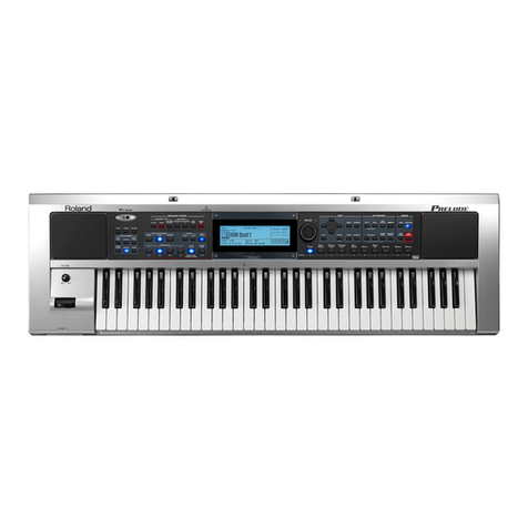 Roland Prelude User manual