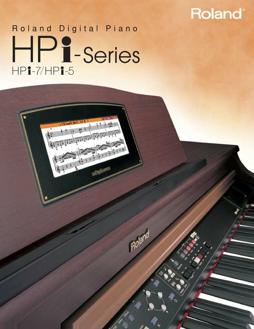Roland HPi-5 TurboStart User manual