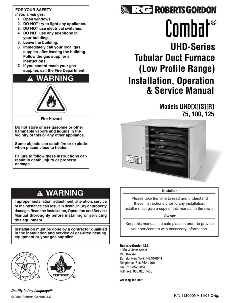 Roberts Gorden UHD[X][S][R] 100 Guide