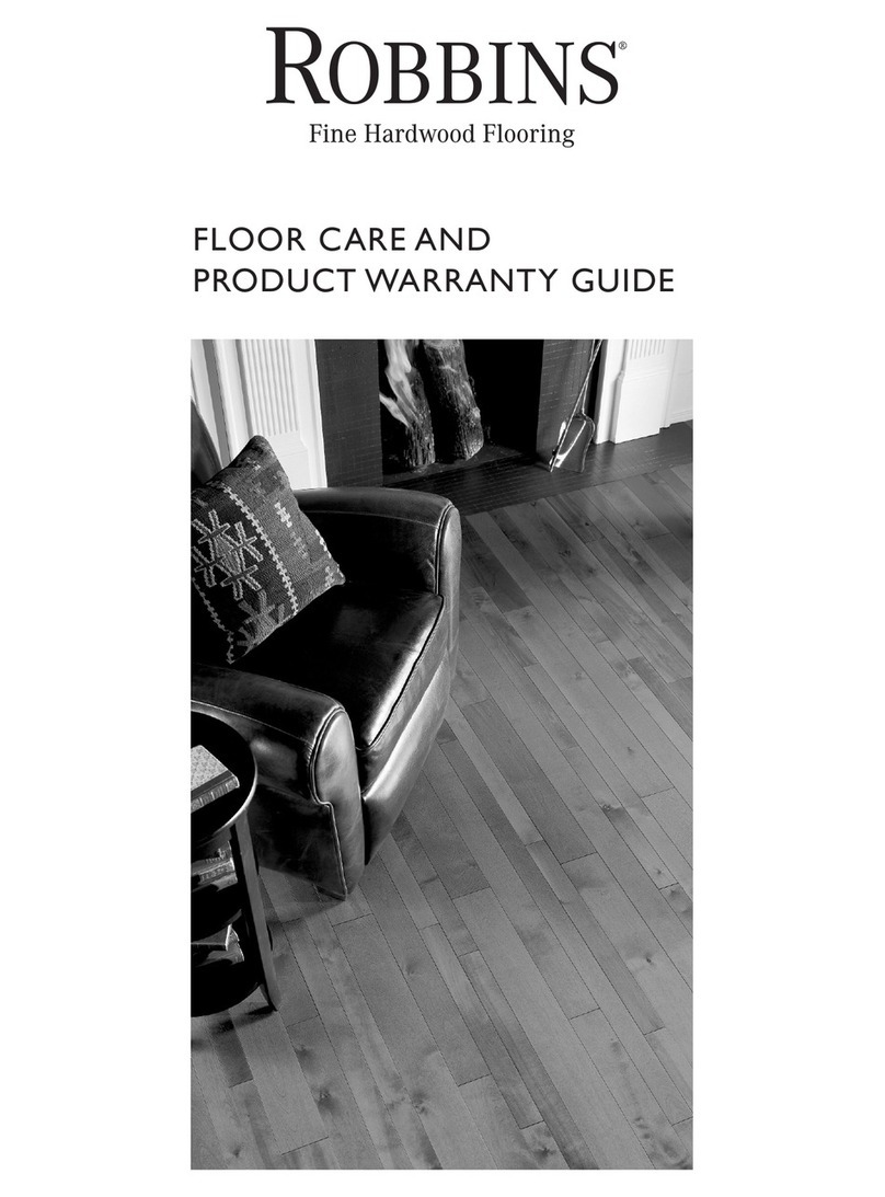 Robbins Company Flooring User manual