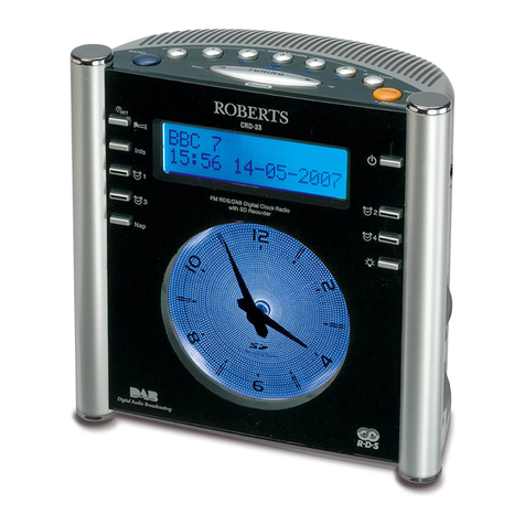 Roberts Gemini 33 CRD-33 User manual