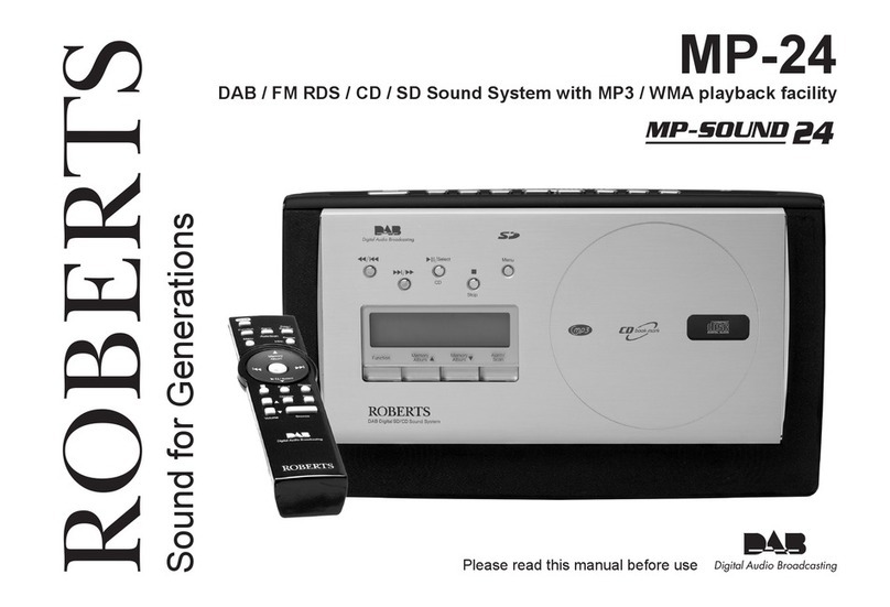 Roberts BAB MP-24 user guide