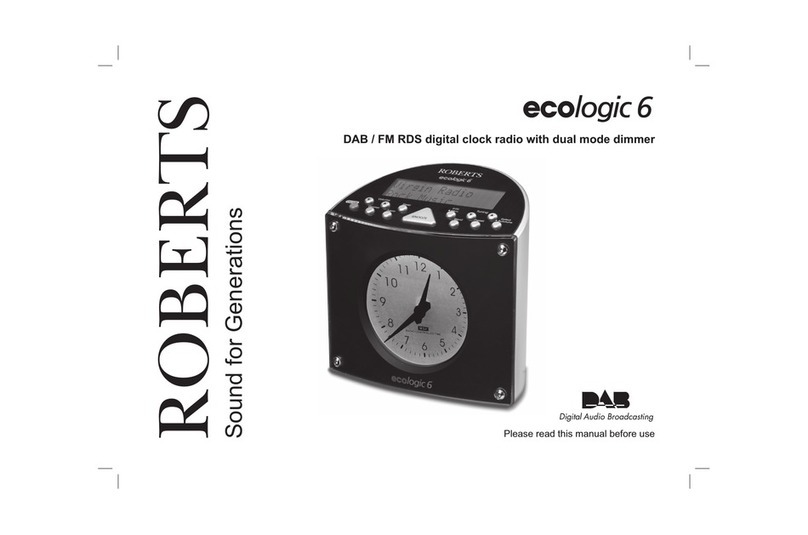 Roberts ecologic 6 User manual