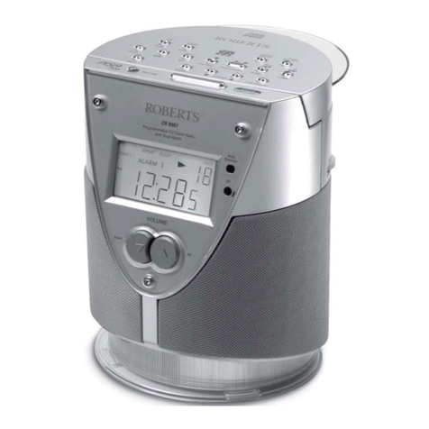 Roberts CR9987 User manual