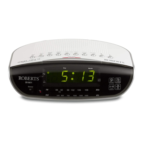 Roberts CR99712 User manual