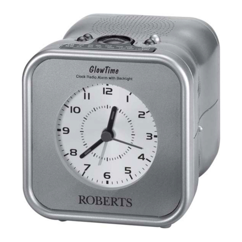 Roberts GlowTime CR9952 User manual