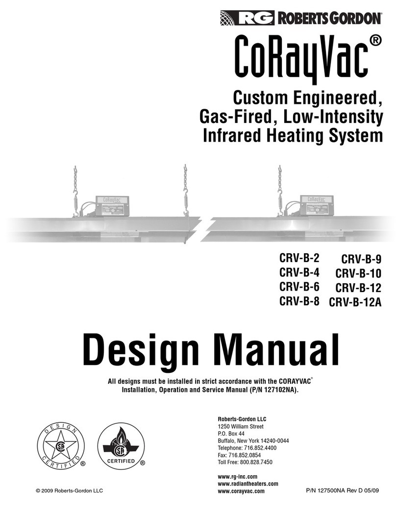 Roberts Gorden CoRayVac CRV-B-2 Guide
