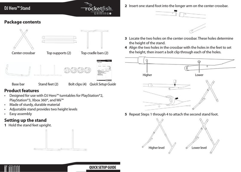 Rocket Fish DJ Hero RF-GSL010A Quick setup guide