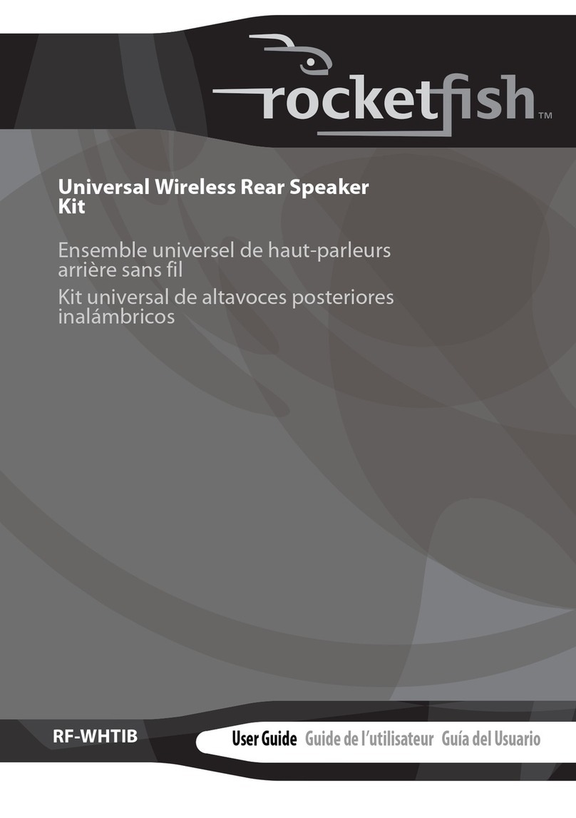 Rocket Fish RF-WHTIB User manual