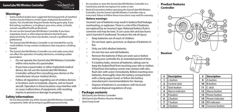 Rocket Fish RF-GGC001 User manual