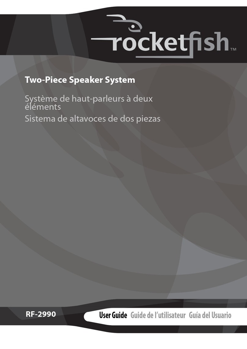 Rocket Fish RF-2990 User manual Rocket Fish RF-2990 User manual