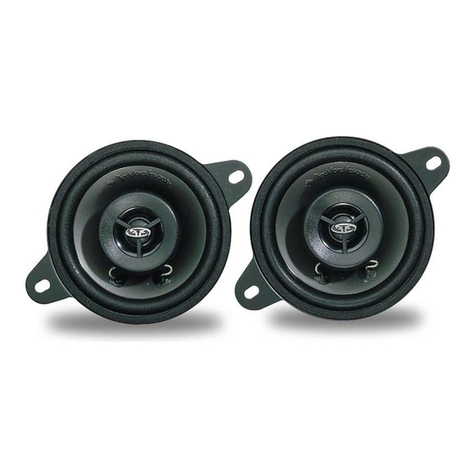 Rockford Fosgate Punch FRC2203 Installation & operation