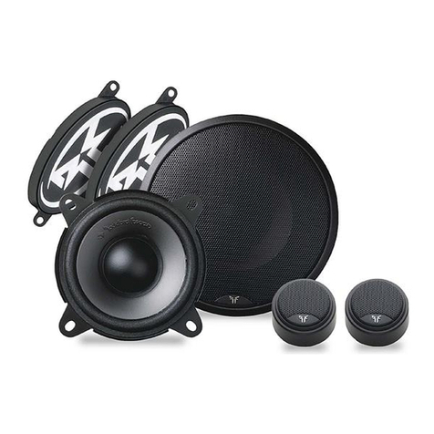 Rockford Fosgate FNP2414 Installation & operation