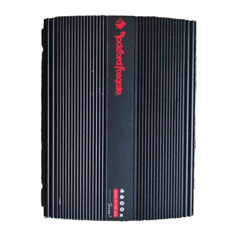 Rockford Fosgate 2300 owner's manual