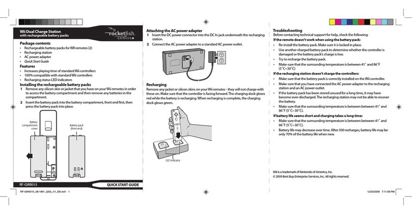 Rocket Fish RF-GWII015 quick start guide
