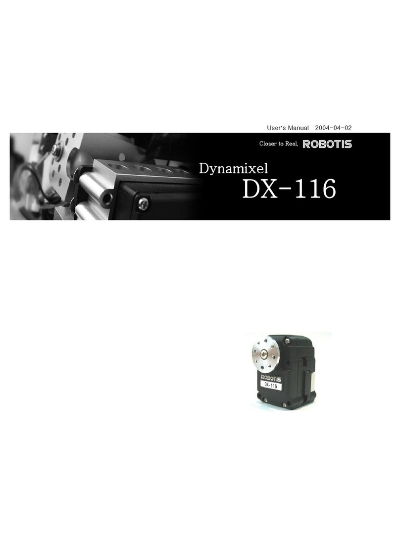 Robotis Dynamixel DX-116 user manual