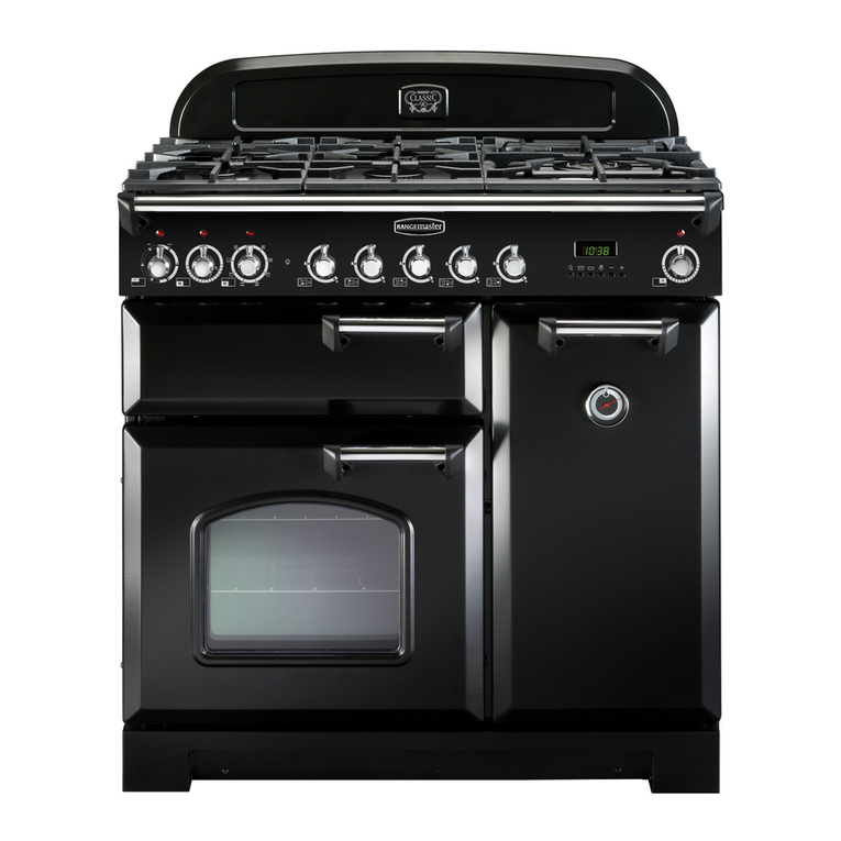 Range Master Toledo 90 Gas User manual Range Master Toledo 90 Gas User manual