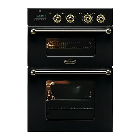 Range Master Double Built in Oven Installation and user guide Range Master Double Built in Oven Installation and user guide