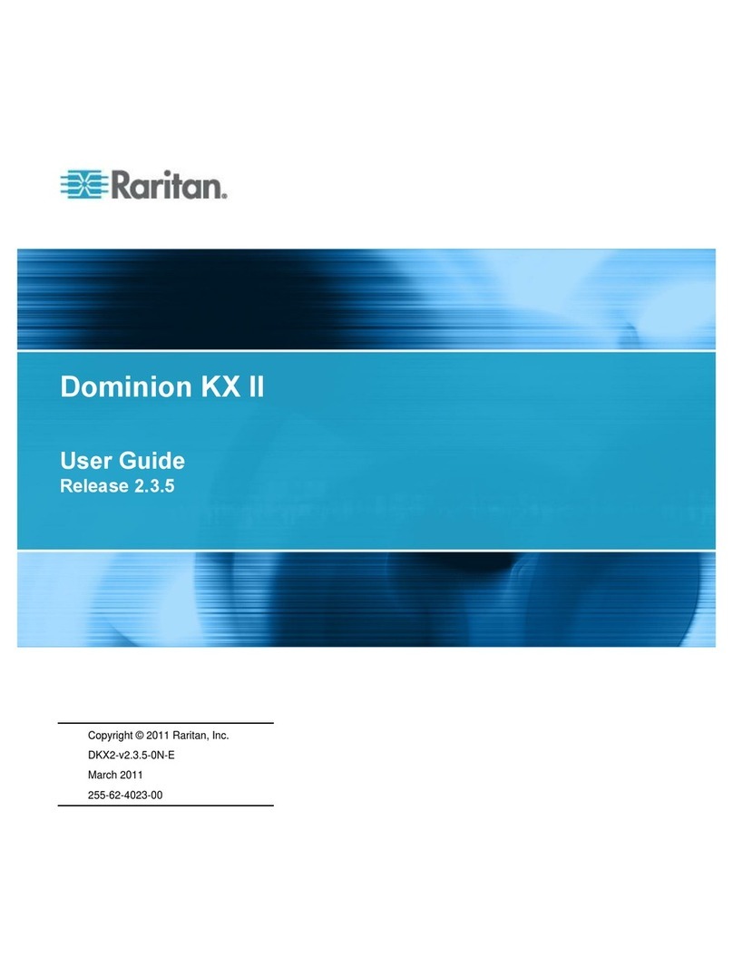 Raritan DKX2-V2.3.5-0N-E User manual