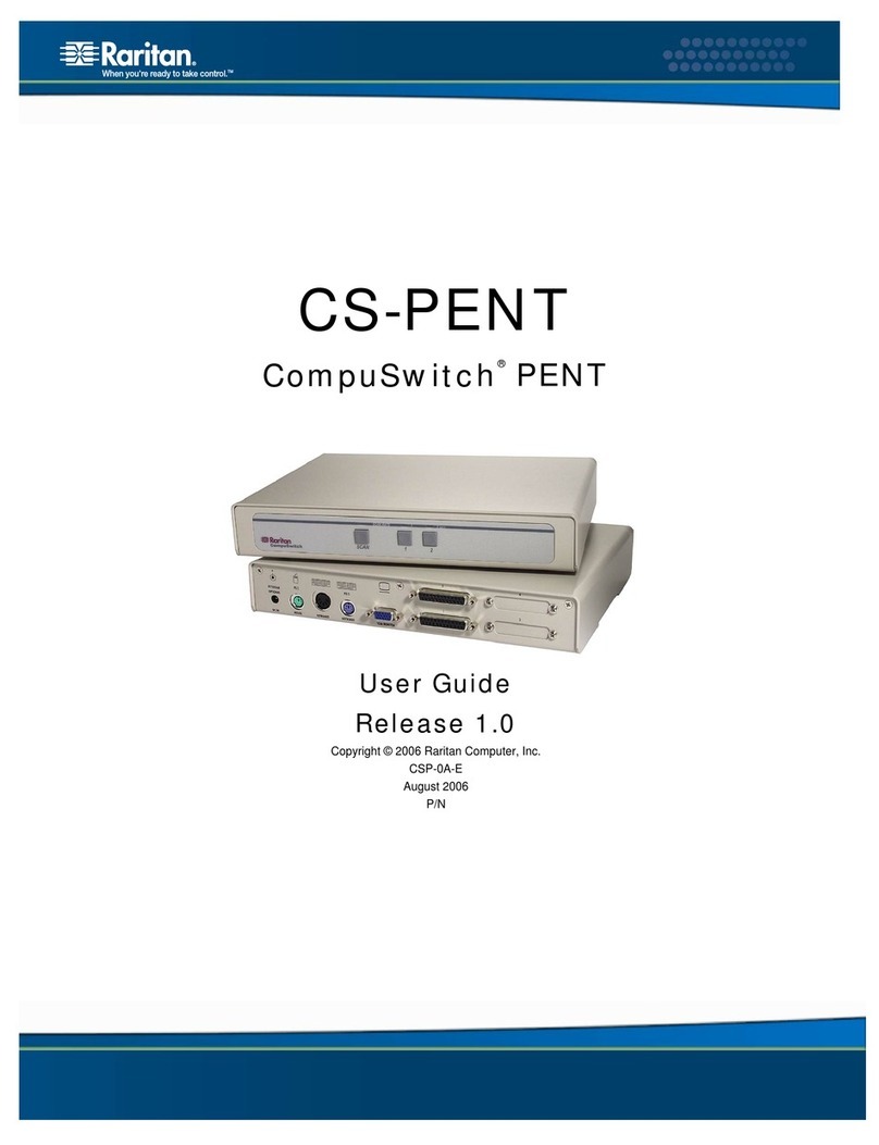 Raritan CS-PENT User manual