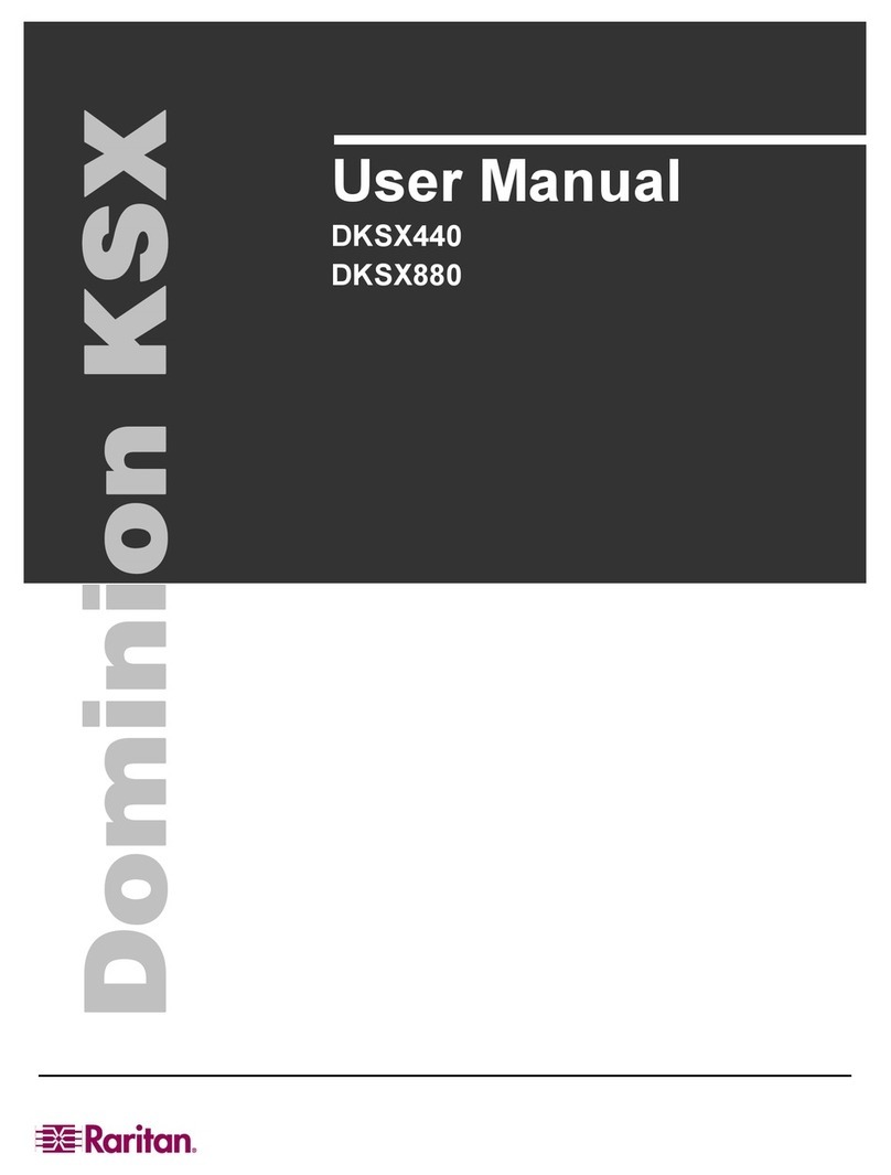 Raritan Dominion KSX DKSX440 User manual