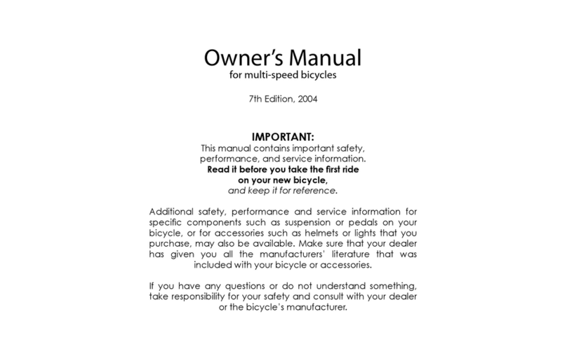 Raleigh None User manual