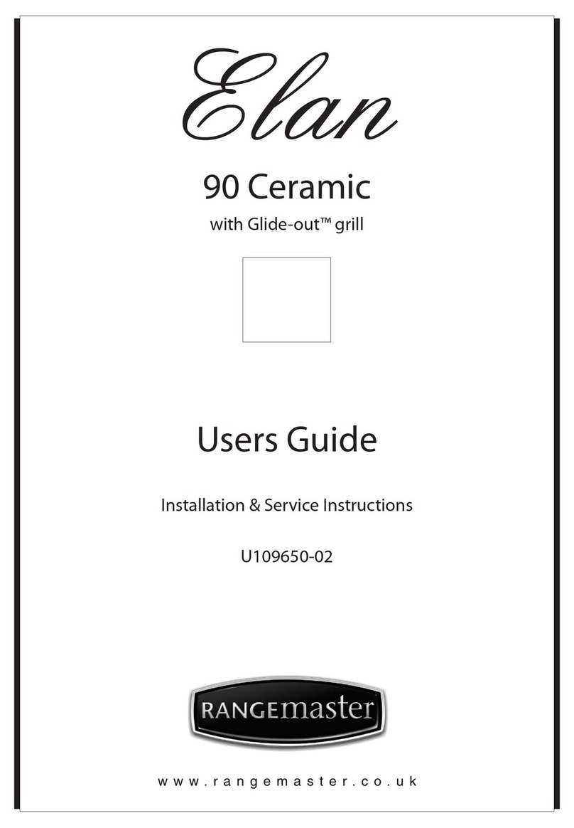 Range Master 90 CERAMIC U109650-02 User manual