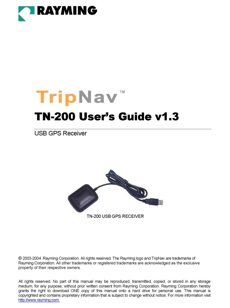 Rayming TripNav TN-200 user guide