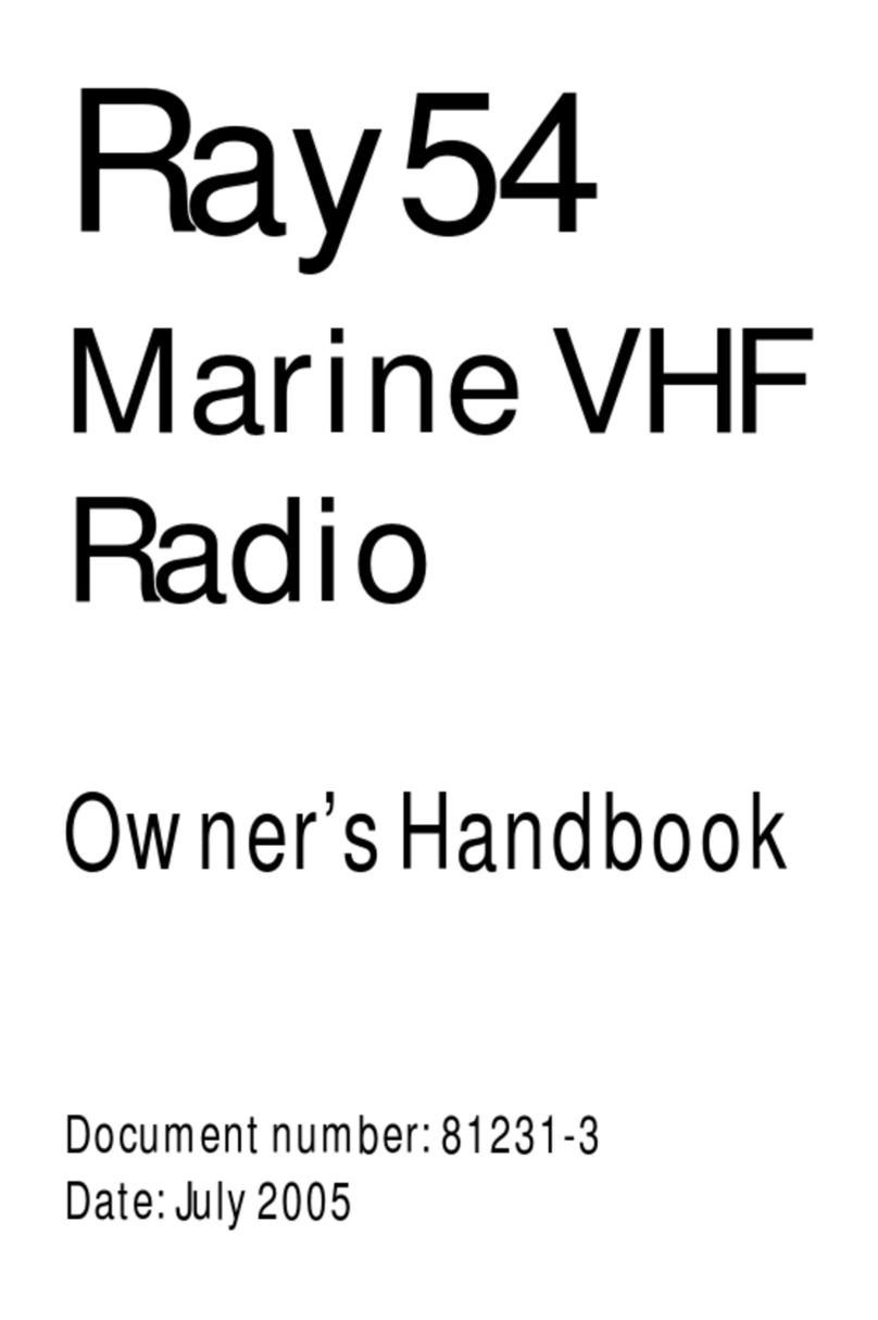 Raymarine Ray54 User guide