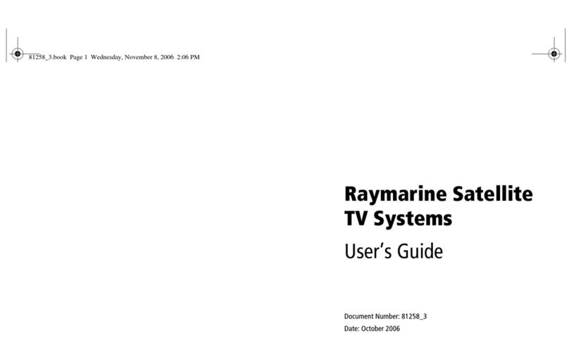 Raymarine Satellite TV Systems user guide