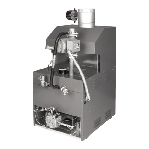 Raypak 0180B  Type H Installation and operating instructions